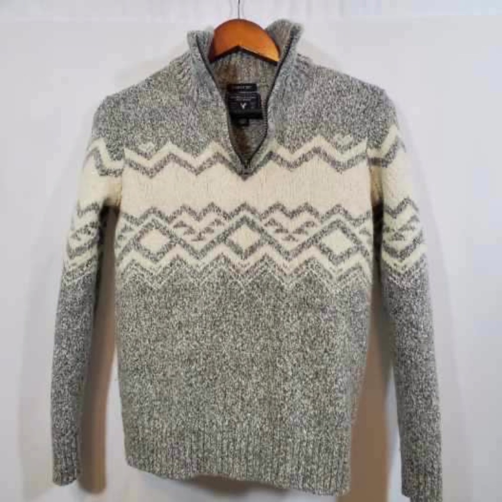 American Eagle Seriously Soft Sweater - Grey XS